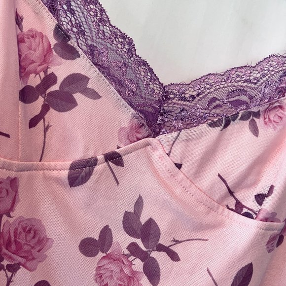 NWT! Coti ‘Bodycon Dress’ In Dusky Rose Lace - Picture 5 of 8